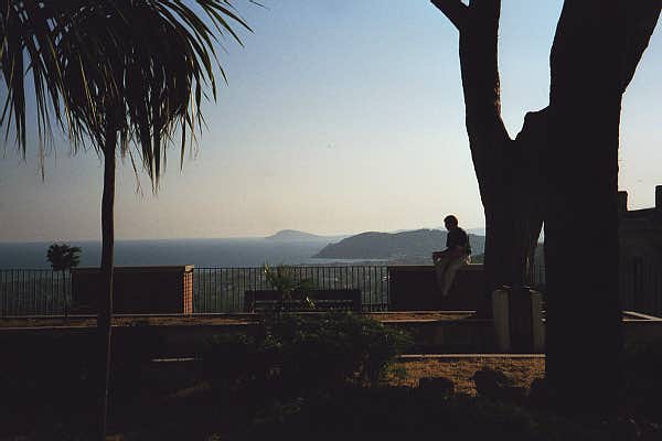 Minturno Park at Sunset