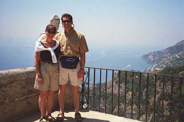 Mary and Tom in Ravello