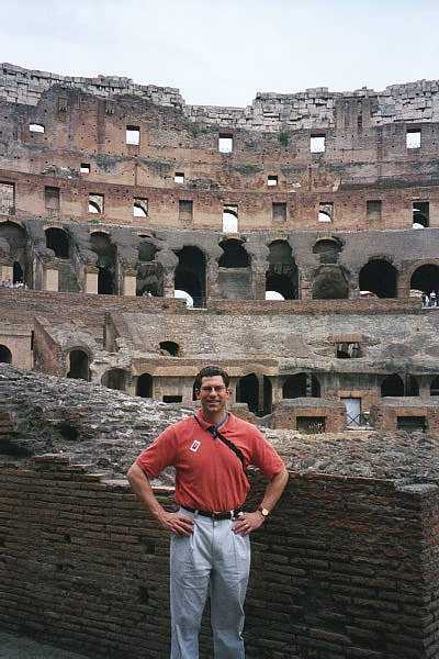 Tom in the Coliseum
